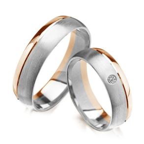 Eksklusive Vielsesringe - Pure Heart 256-7