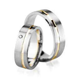 Eksklusive Vielsesringe - Pure Heart 258-5