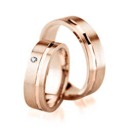 Eksklusive Vielsesringe - Pure Heart 258-3