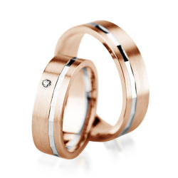 Eksklusive Vielsesringe - Pure Heart 258-6