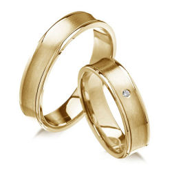 Eksklusive Vielsesringe - Pure Heart 262-1