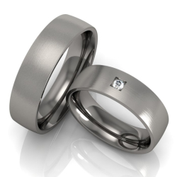 Vielsesringe Titanium 263