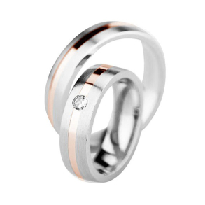 Eksklusive Vielsesringe - Pure Heart 264-7