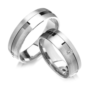 Eksklusive Vielsesringe - Pure Heart 268-2