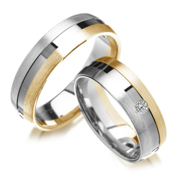 Eksklusive Vielsesringe - Pure Heart 268-4