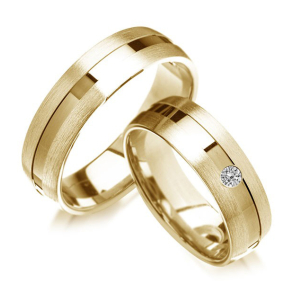 Eksklusive Vielsesringe - Pure Heart 268-1