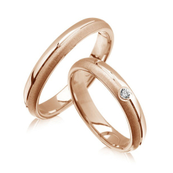 Eksklusive Vielsesringe - Pure Heart 271-3