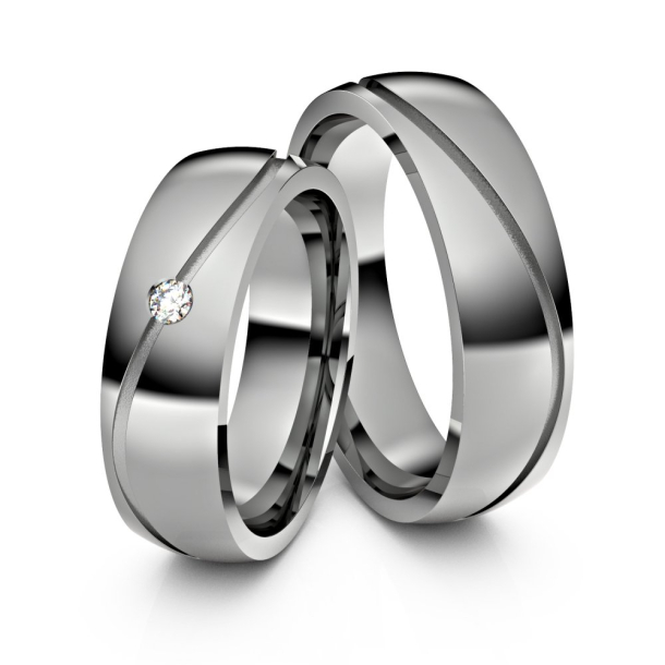 Vielsesringe Titanium 2713