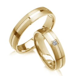 Eksklusive Vielsesringe - Pure Heart 276-1