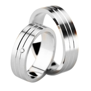 Eksklusive Vielsesringe - Pure Heart 278-2