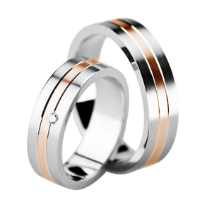 Eksklusive Vielsesringe - Pure Heart 278-7