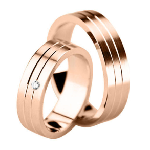 Eksklusive Vielsesringe - Pure Heart 278-3