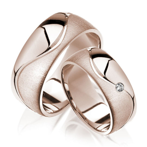 Eksklusive Vielsesringe - Pure Heart 280-3