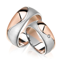 Eksklusive Vielsesringe - Pure Heart 280-7