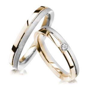 Eksklusive Vielsesringe - Pure Heart 283-4