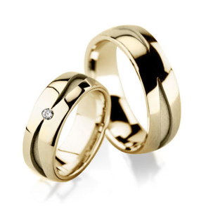 Eksklusive Vielsesringe - Pure Heart 286-1