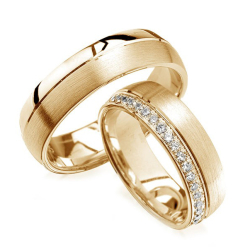 Eksklusive Vielsesringe - Pure Heart 301-1