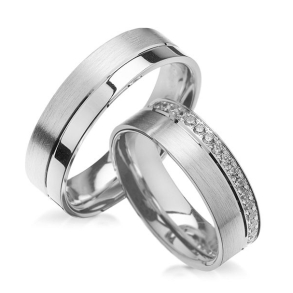 Eksklusive Vielsesringe - Pure Heart 302-2