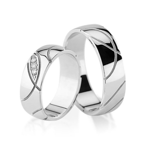 Eksklusive Vielsesringe - Pure Heart 303-2