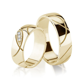 Eksklusive Vielsesringe - Pure Heart 303-1