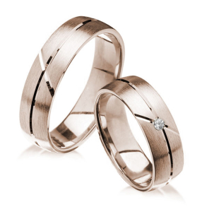 Eksklusive Vielsesringe - Pure Heart 309-3