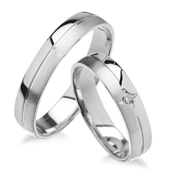 Eksklusive Vielsesringe - Pure Heart 313-2