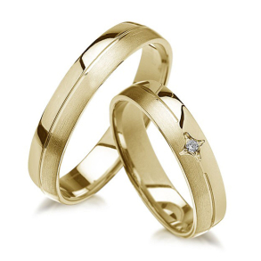 Eksklusive Vielsesringe - Pure Heart 313-1