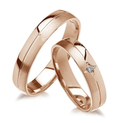 Eksklusive Vielsesringe - Pure Heart 313-3