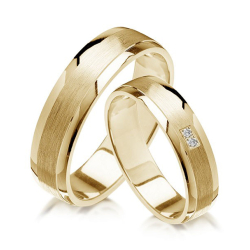 Eksklusive Vielsesringe - Pure Heart 314-1