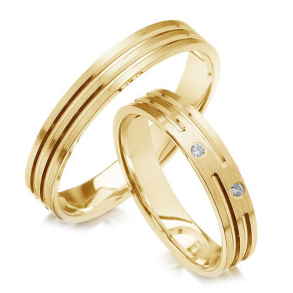 Eksklusive Vielsesringe - Pure Heart 315-1