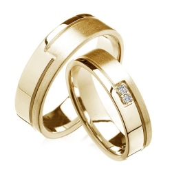 Eksklusive Vielsesringe - Pure Heart 316-1