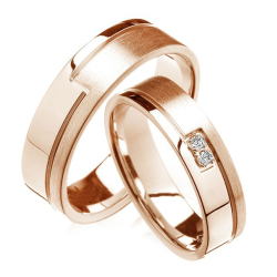 Eksklusive Vielsesringe - Pure Heart 316-3