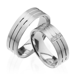 Eksklusive Vielsesringe - Pure Heart 319-2