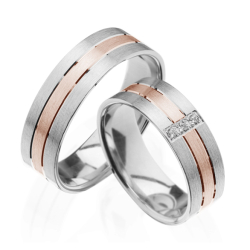 Eksklusive Vielsesringe - Pure Heart 319-7