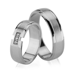 Eksklusive Vielsesringe - Pure Heart 322-2