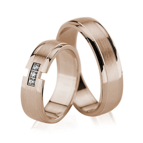 Eksklusive Vielsesringe - Pure Heart 322-3