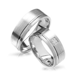 Eksklusive Vielsesringe - Pure Heart 323-2