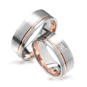 Eksklusive Vielsesringe - Pure Heart 323-7