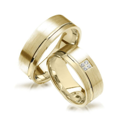 Eksklusive Vielsesringe - Pure Heart 323-1