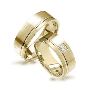 Eksklusive Vielsesringe - Pure Heart 323-1