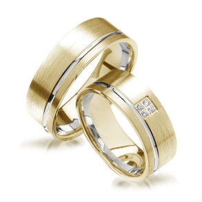 Eksklusive Vielsesringe - Pure Heart 323-4