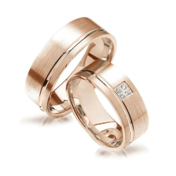 Eksklusive Vielsesringe - Pure Heart 323-3