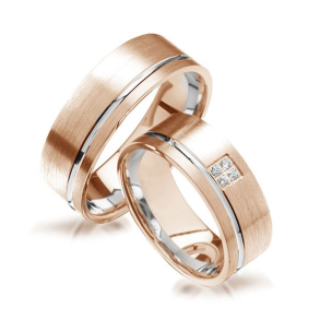 Eksklusive Vielsesringe - Pure Heart 323-6