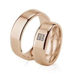 Eksklusive Vielsesringe - Pure Heart 324-3