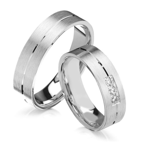 Eksklusive Vielsesringe - Pure Heart 327-2