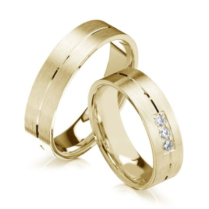 Eksklusive Vielsesringe - Pure Heart 327-1