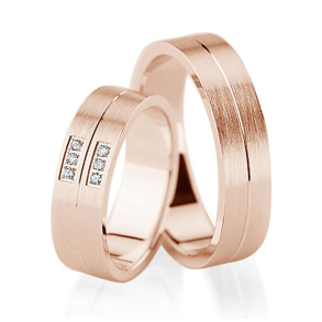 Eksklusive Vielsesringe - Pure Heart 328-3