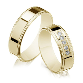 Eksklusive Vielsesringe - Pure Heart 330-1