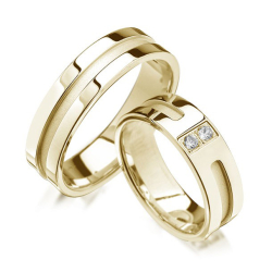 Eksklusive Vielsesringe - Pure Heart 332-1