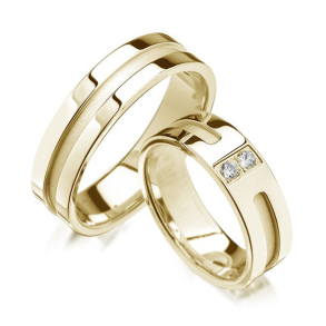 Eksklusive Vielsesringe - Pure Heart 332-1